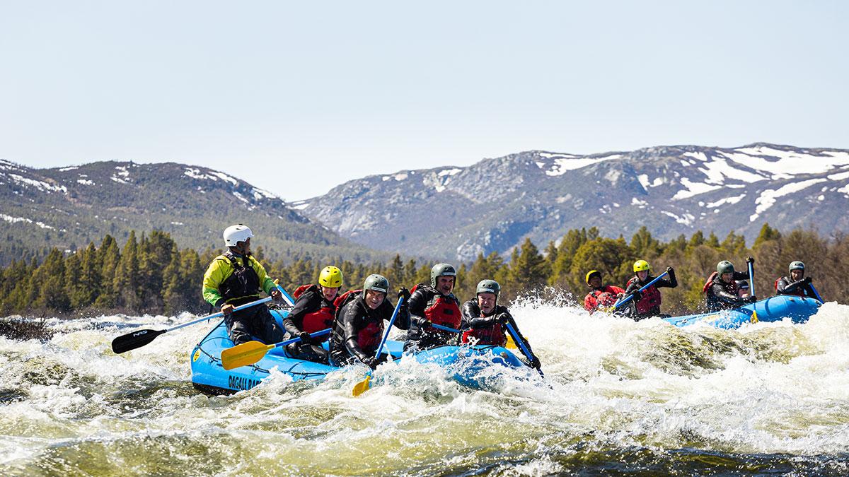 Rafting – opplevelse på elv i norsk fjellandskap
