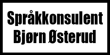 Språkkonsulent Bjørn Østerud