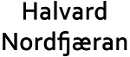 Halvard Nordfjæran