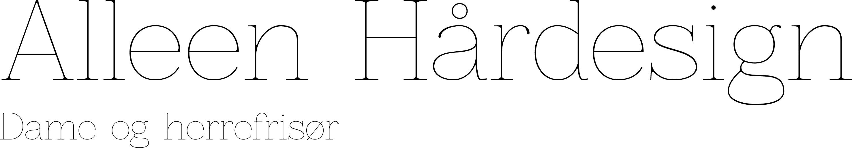 Alleen Hårdesign
