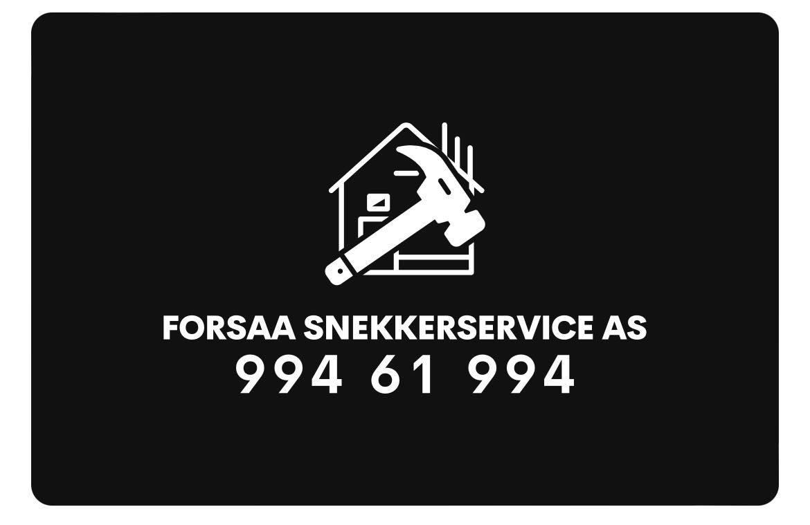 FORSAA SNEKKERSERVICE AS