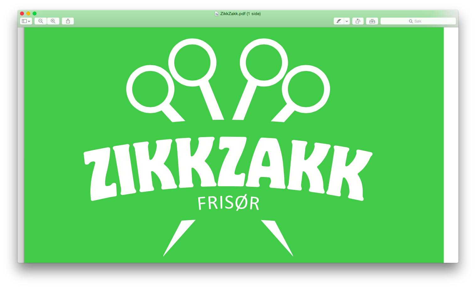 Zikkzakk Frisør AS
