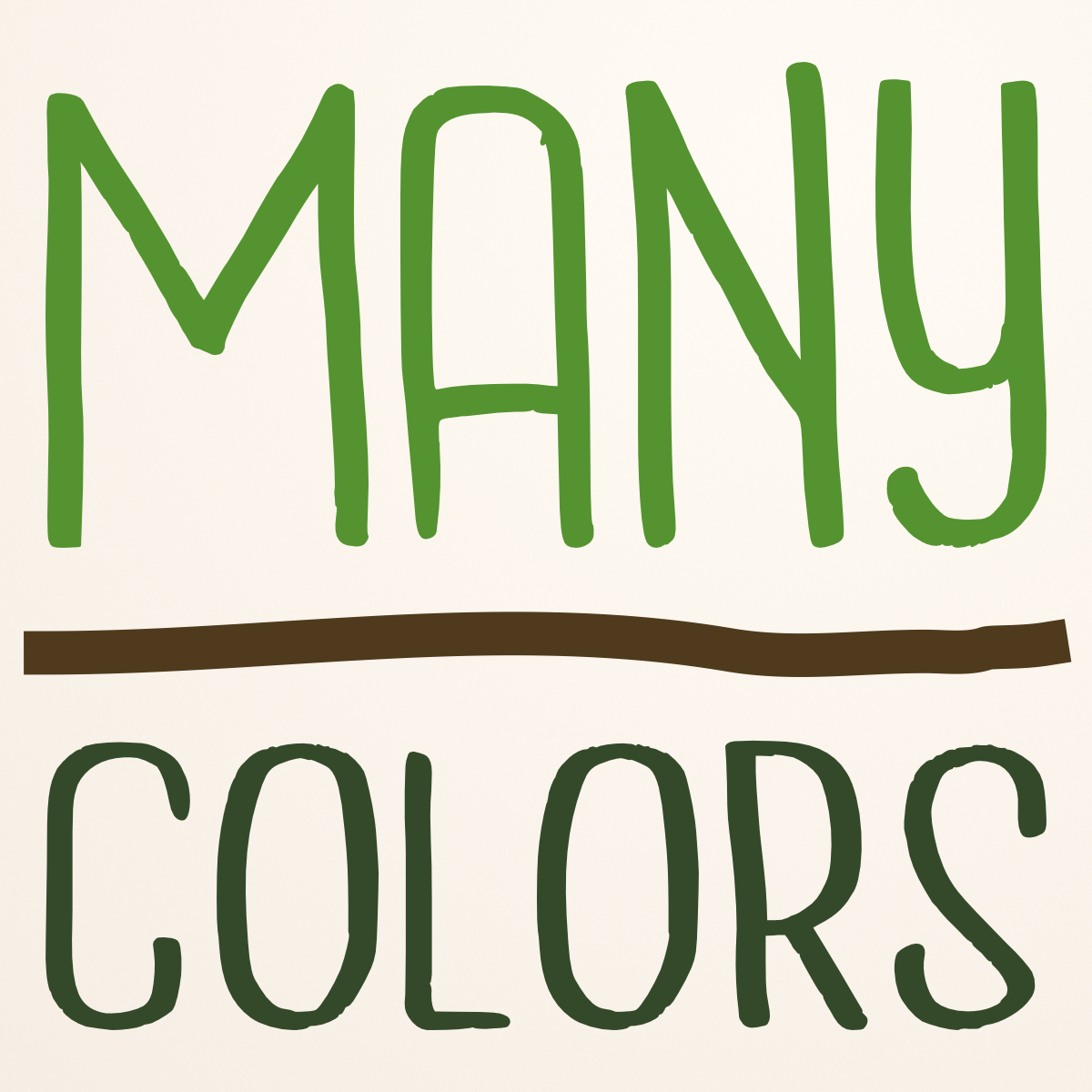 Many Colors As
