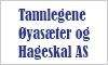 Tannlegene Øyasæter og Hageskal AS logo