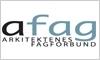 Arkitektenes Fagforbund (AFAG) logo