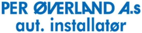 Installatør Per Øverland AS logo