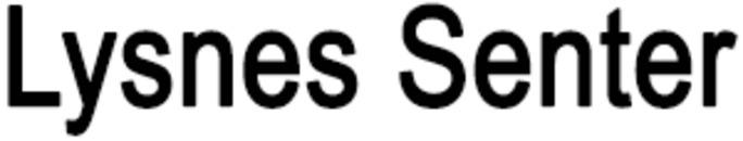 Lysnes Senter logo