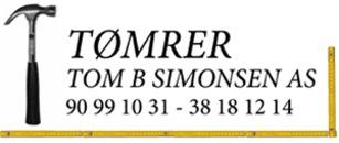 Tømrerfirma Tom Børre Simonsen AS logo