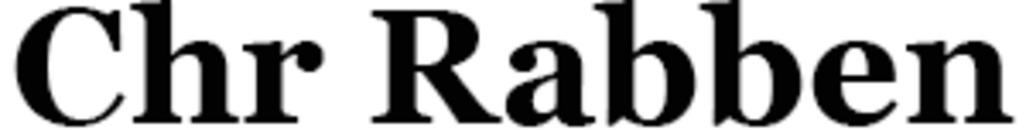 Chr Rabben logo