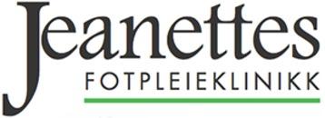 Jeanettes fotpleieklinikk logo