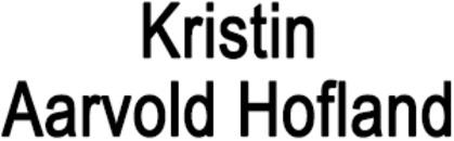 Tannlege Kristin Aarvold Hofland logo