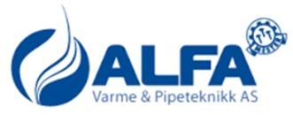 Alfa Varme og Pipeteknikk AS logo