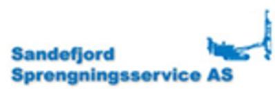 Sandefjord Sprengningsservice logo