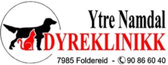 Ytre Namdal Dyreklinikk logo