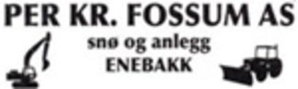 Per Kr Fossum Snø og Anlegg Enebakk AS logo