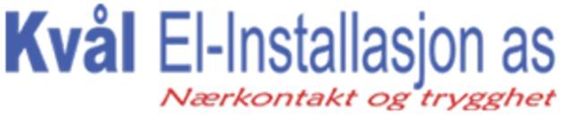 Kvål El-installasjon A/S logo