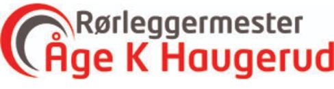 Rørleggermester Åge K Haugerud AS logo