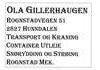 Containerutleie-Gjøvik Gillerhaugen Ola logo