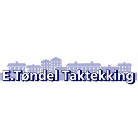 E Tøndel Taktekking AS logo